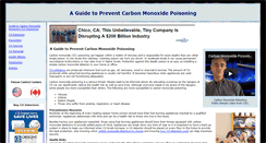 Desktop Screenshot of carbon-monoxide-poisoning.com